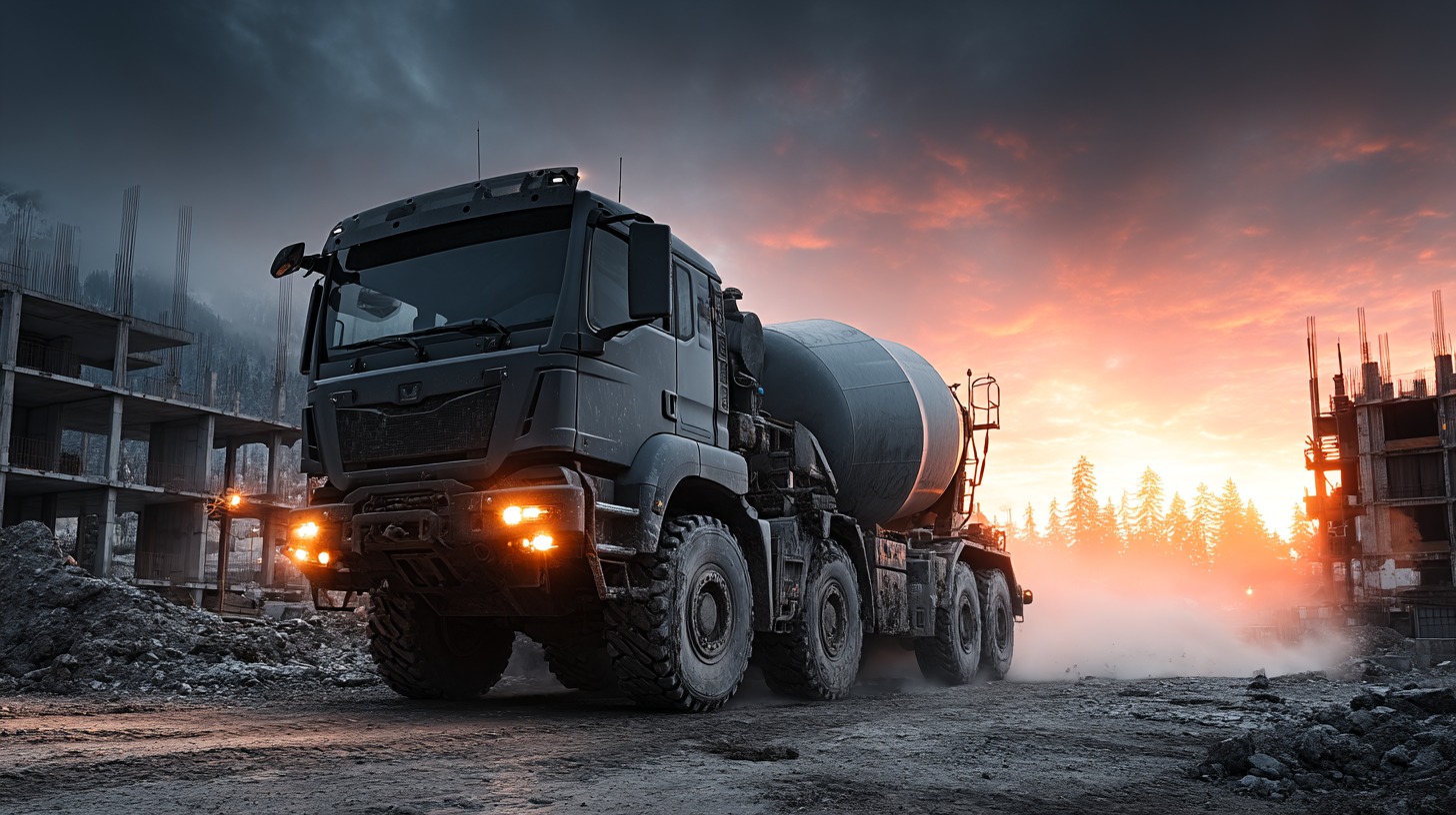 этапы процесса производства бетона